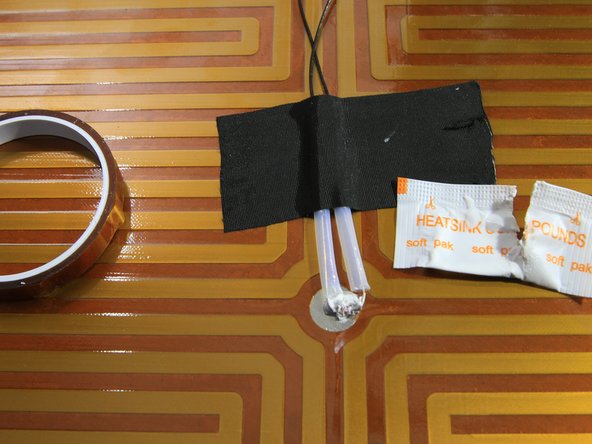 The problem can be seen clearly in the first photo. The thermistor can't take an accurate and reliable bed temperature in that position.