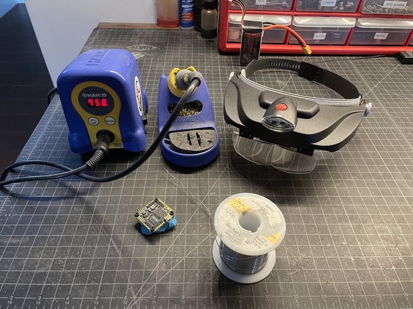 Pre tin FC motor, VBAT &amp; RX com ports