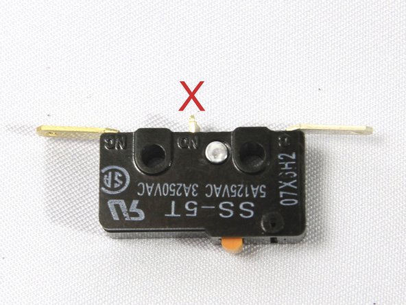 The parts needed for one endstop are shown in the photo.