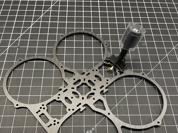 Place heat shrink over the antenna mount. (pic #1) NEW PICTURES NEEDED