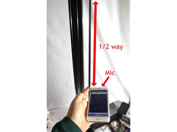 Starting with the X tower, loosen the two screws that fix the upper corner bracket to the tower as shown in the first photo.