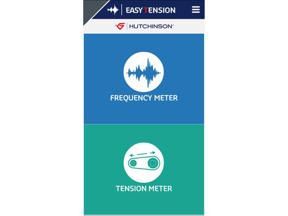 This is experimental but we believe we have a good, reproducible way to set belt tension! Let's give it a try.