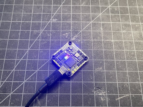 Load latest FW &amp; make sure FC gyro responds correctly