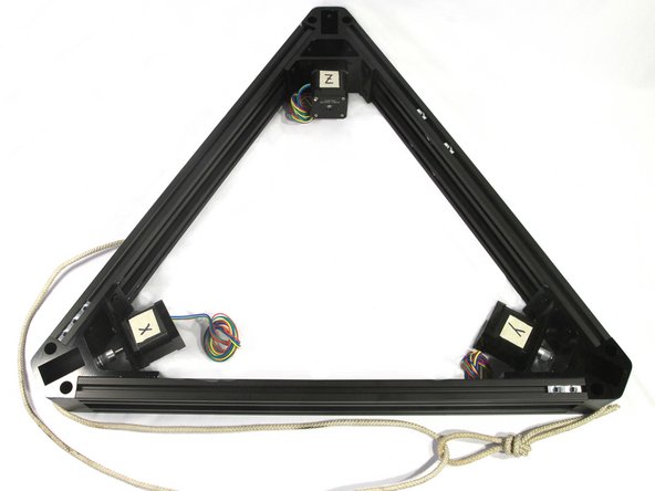 Once you have all of the cross member extrusions in place be very careful  when moving the base unit around.