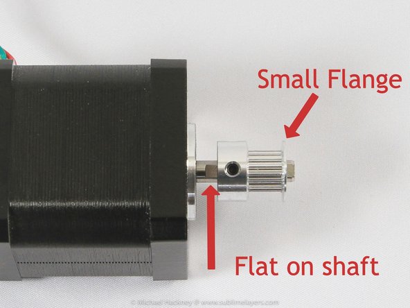 Three stepper motors from box C.