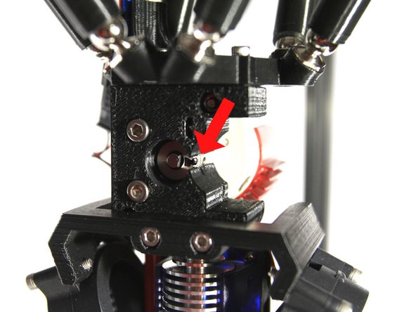 Remove the idler assembly (two thumbscrews) if it is installed.