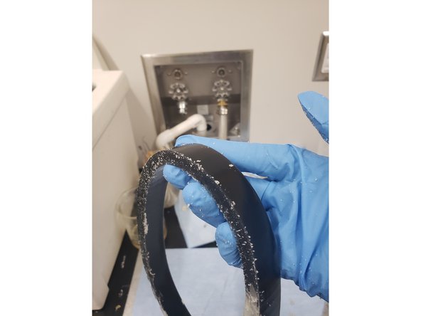 Work until the majority of support material is removed. Once the part is clean you have 3 Options: