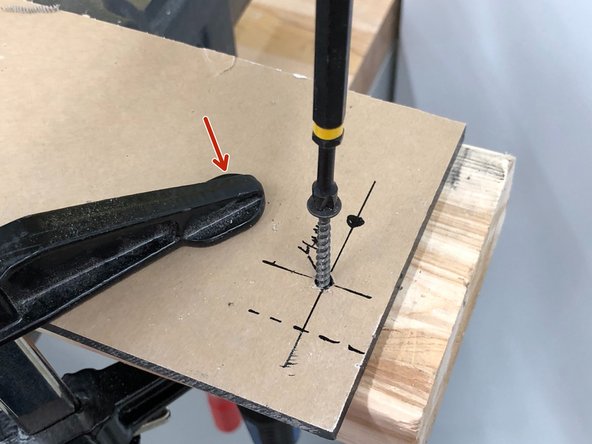 Firmly clamp or secure all work before using the driver