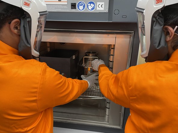 The printer fines jar should then be removed and poured into the store keg