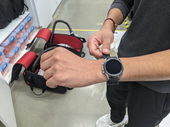 Remove as many personal items as possible before proceeding