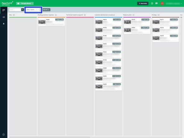 If the new column appears too cluttered you can always filter for just the machine you're looking for