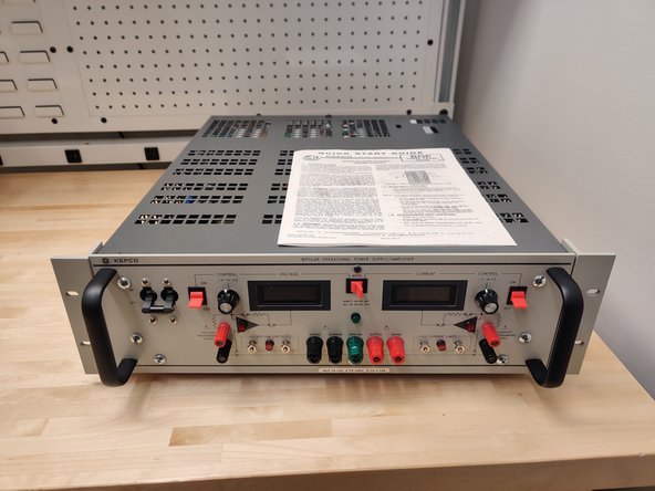 Stanford Research Systems dual lock-in amplifier,