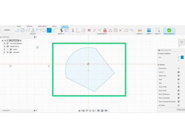 The line tool, shockingly, creates a line