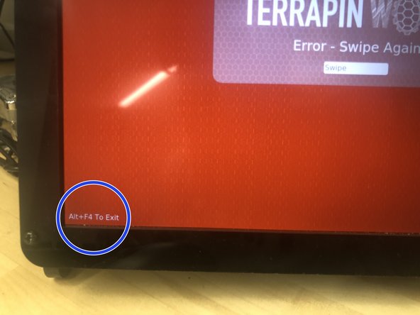 With enough use, there may come a time where the swipe will have errors receiving swipes. In the case of this event, you need to restart the program for the swipe. Otherwise, swipe program should be restarted every few days.