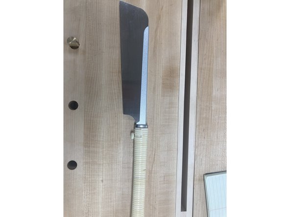 The Dozuki saw is similar to the Dovetail saw as it makes very fine cuts that are perfect for joining two pieces of wood.