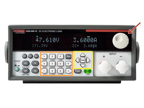 You can set the constant resistance by one of the following ways: