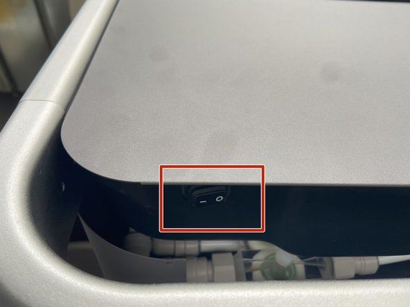 Double check that the water level is correct as per the previous step