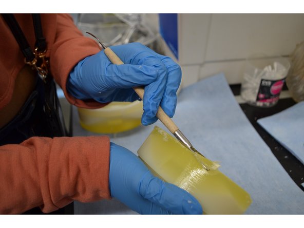 Harder/larger prints (like Vero White) can be cleaned more aggressively, but make sure not to damage the print's surface.