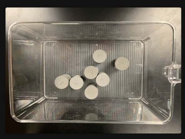 Once you are done cleaning the parts in thee sifting hood, the parts must be bead blasted to reduce/eliminate any stray powder from sifting and cleaning the parts