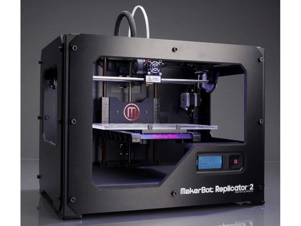 The Rep 2 can print in flexible filament (ninja, cheetah, and semi flex), small ABS, and PLA (overflow situations only).