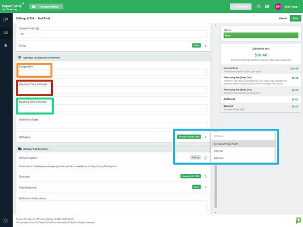 Input your name into &quot;Assigned to&quot;