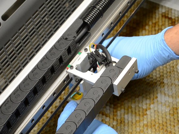 It can be helpful to hold the lens up to the light.