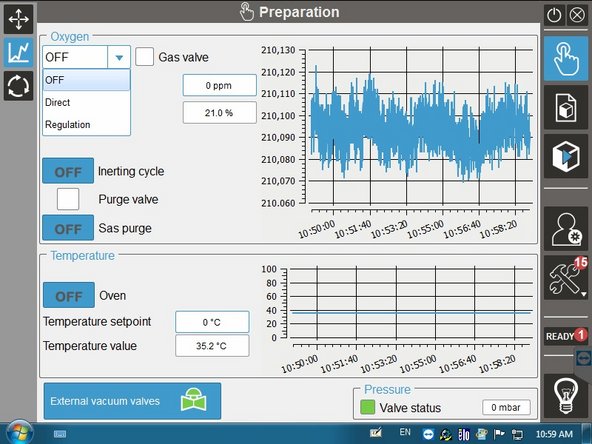Items you will control: