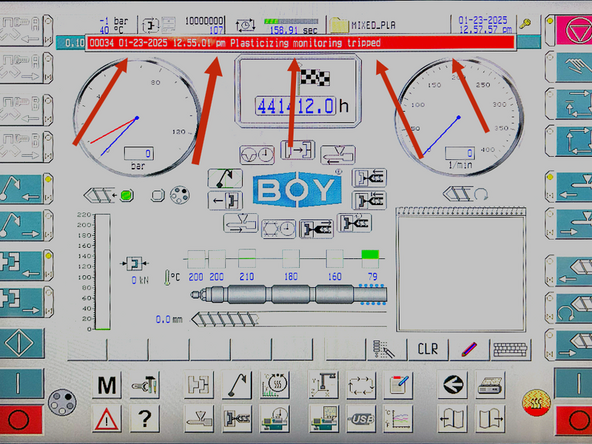Issue: Error code 096, Not Fully Plasticized. Ran into during Semi-Auto or Automatic run modes.