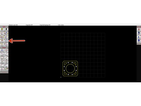 Can be used to rotate the part