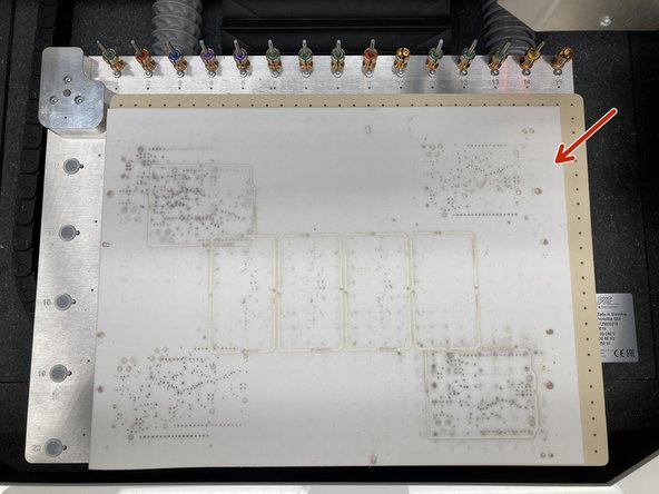 Make sure air permeable sheet is on the S64