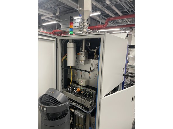 This is the back end of the machine.