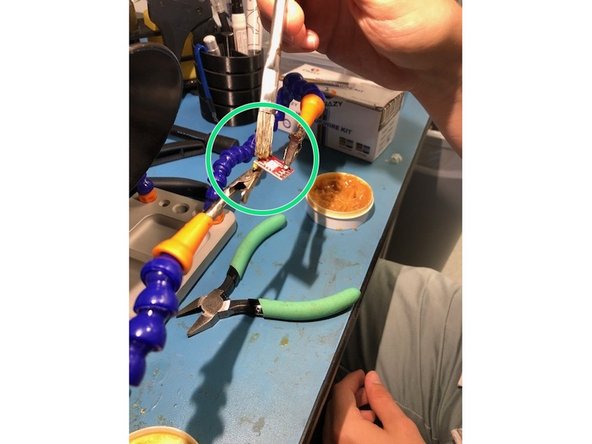 You only need enough flux to coat the pins and sockets which in this case is not that much.