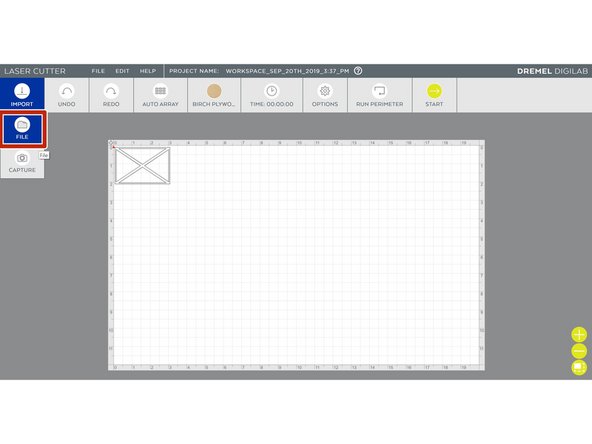 Select Import and File
