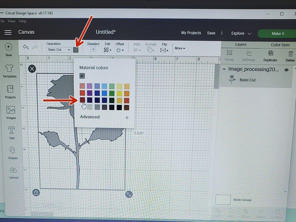 On the Operations Tab above, you'll see the Base Cut tab. Click on the drop down and select Base Cut.