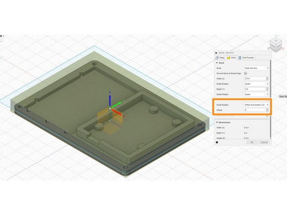On the pop-up bar select &quot;stock,&quot; and navigate down to &quot;mode.&quot; Change this to &quot;Fixed Box Size.&quot;
