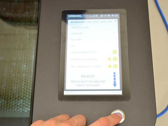 Close the lid, make sure the icon shows it as closed.