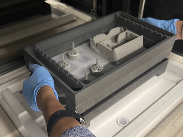 The furnace door can only be kept open for 60 minutes before too much moisture is picked up by the silica insulation