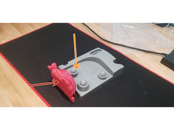 After completing post processing of the scans from one angle, scanning from a different angle captures the rest of the surfaces