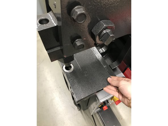 Lower the top limit switch all the way down.