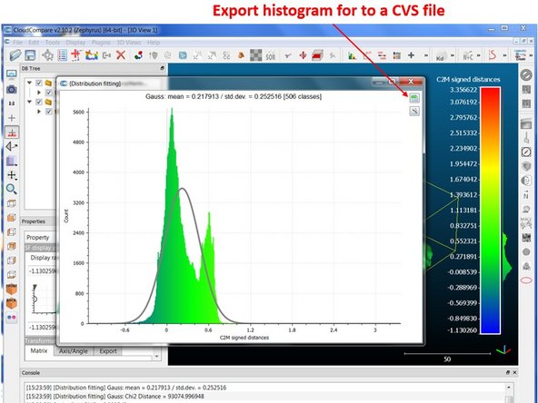 On the top window, select Fit a statistic model (See the first figure)