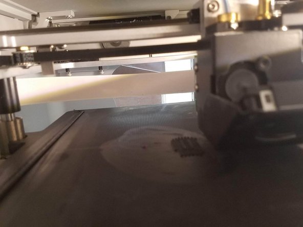 Check intermittently to ensure print success