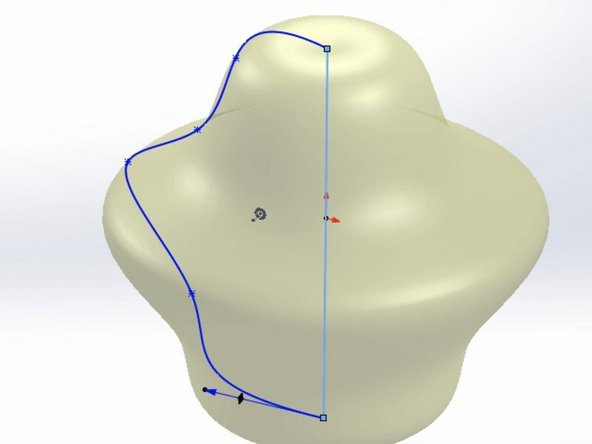 If you click the Sketch button, you can select a plane or a face to draw a 2D sketch on. In 2D sketch mode you can draw Lines, Rectangles, Circles, and more.