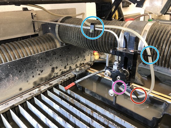 Note: The slack should be in between the orange and blue circles.