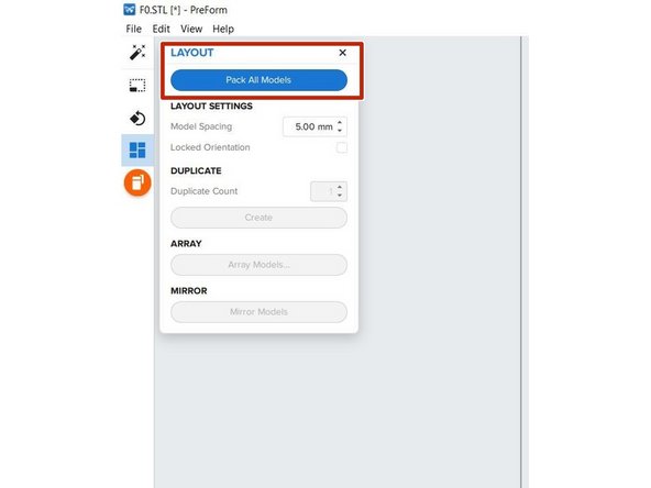 Good packing. (After using packing feature)