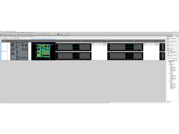 Multiple lines can be defined- only the selected one will be shown on the chart on the bottom, but all will be shown in the main sheet. Each line is named and numbered on the left side chart.