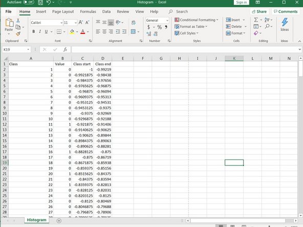 A plot showing the distribution of the difference between the two scans will pop up as shown in the second figure