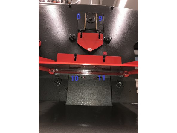 4 grease locations in the back, making 11 total for the entire machine