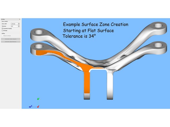 Surface mode is good if you have one large flat area that doesn't have much variation.