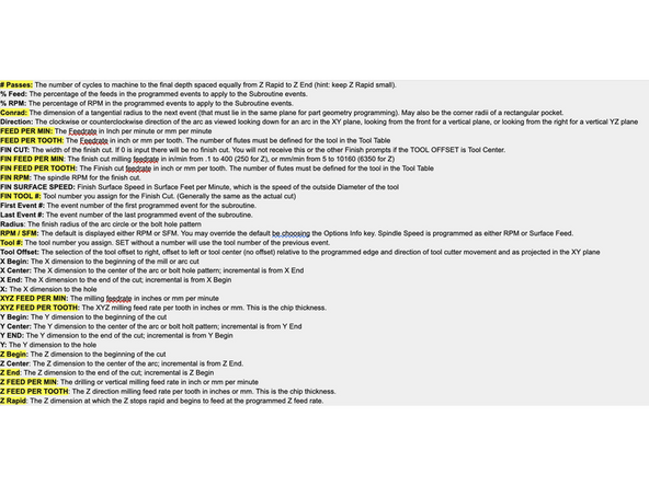 ADD MORE DETAILS FOR SPECIFIC CASES AND ADDING TOOLS FROM TABLE