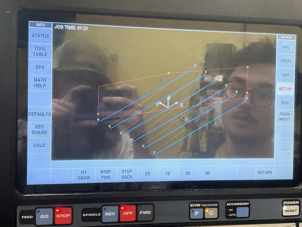 Press the PROG IN/OUT button on the right side of the screen and navigate to the RPL folder inside the IFL Projects folder.